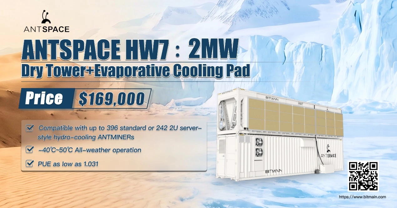 Antspace Hw7 2mw High Efficiency Hydro Cooling Solution