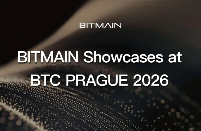 BITMAIN Showcases at BTC PRAGUE 2026