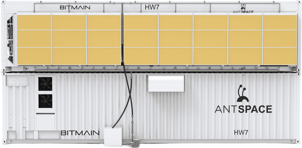 ANTSPACE HW7 - 1Set 396 standard miners or 242 2U miners