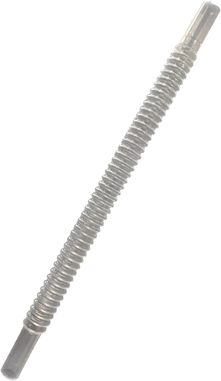 Corrugated Pipe,D10,L=210mm,Transparent FEP - 1G