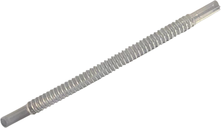 Corrugated Pipe,D10,L=390mm,Transparent FEP - 1G